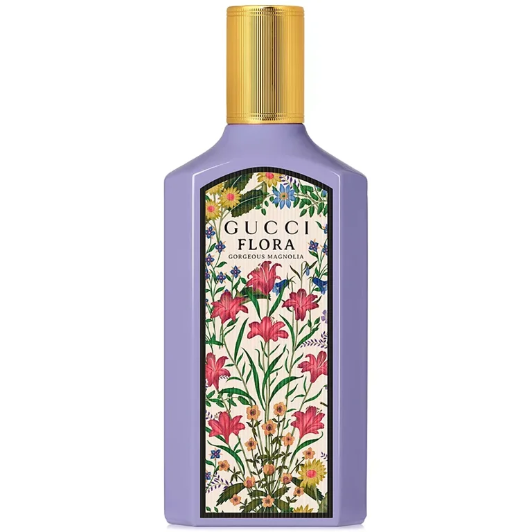 Gucci Flora Gorgeous Magnolia EDP, Floral Fruity Perfume, 3.38 oz