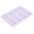thumbnail image 1 of Bunblic Jewelry Tray Jewelry Holder Jewelry Dish for Drawer Stackable Jewelry Storage Tray Jewelry Organizer for Countertop Shop Show 40 Grids Bangle Tray, 1 of 8