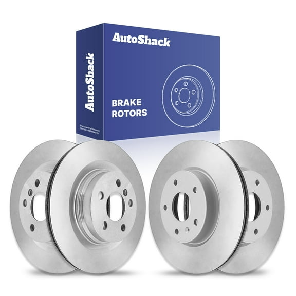 AutoShack Front & Rear Brake Rotors for BMW & Mini, X1 2016-2022 Cooper Countryman 2017-2024 X2 2018-2023 228i xDrive Gran Coupe 2020-2024 Countryman 2025, AWD FWD L3 1.5L L4 2.0L
