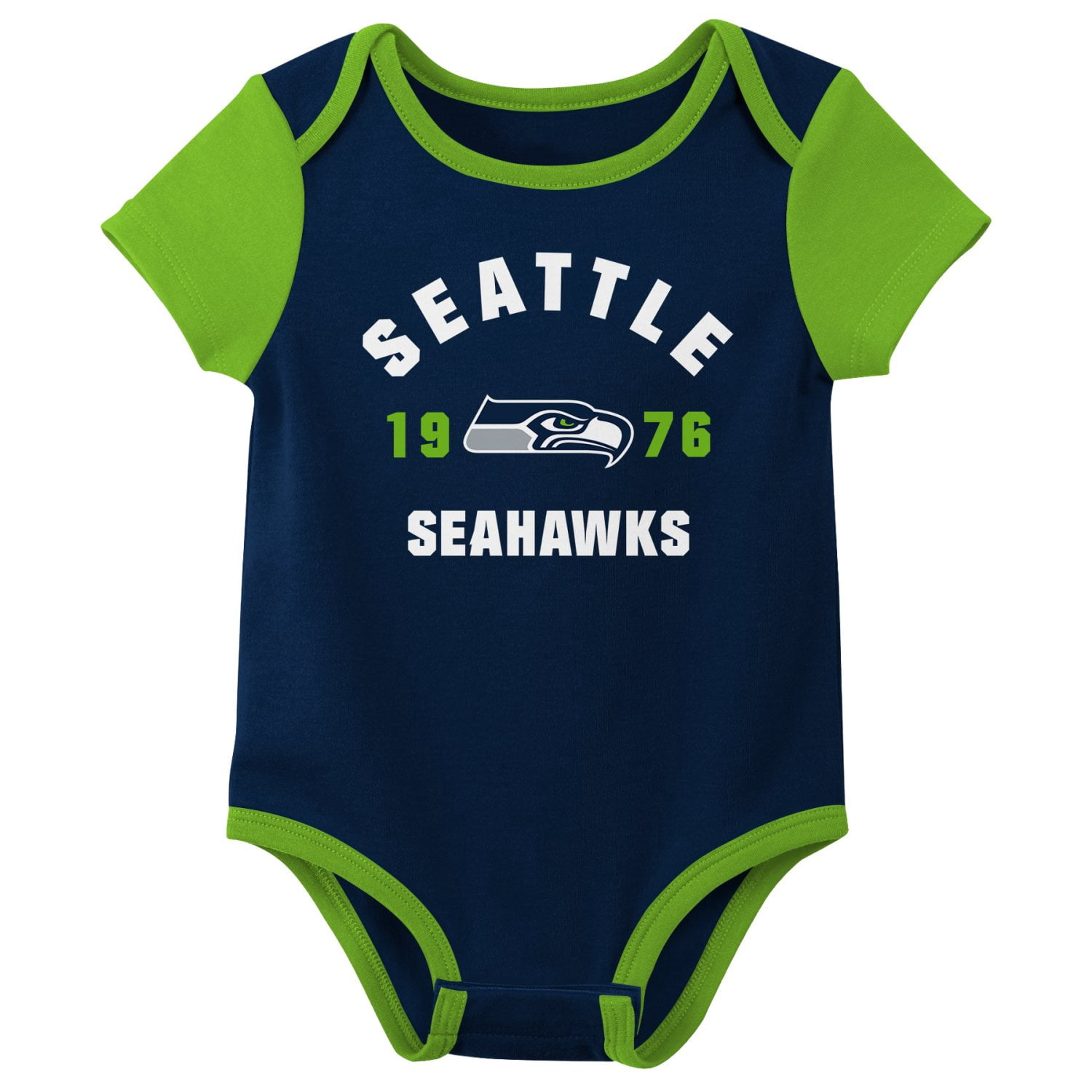 SEATTLE SEAHAWKS NFL Boys Onesie Game Day Fan Apparel