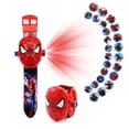 thumbnail image 4 of Disney-reloj de proyección de oso Lotso, 24 tipos de imágenes proyectadas, Spiderman, Iron Man, reloj Digital para niños, juguetes, regalos de cumpleaños, 4 of 5