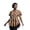 CL2, variant on Womens Print Shirt African Dashiki V Neck Short Sleeves Boho Tunic Tops for Casual Wear