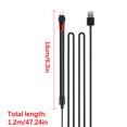 thumbnail image 2 of Cable de datos de soporte universal de carga rápida tres en uno Micro-USB Cable de carga de soporte de coche de escritorio, 2 of 2