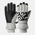thumbnail image 2 of Xiaowjjj Women's Ski Gloves Winter Warm Men's and Women's Couples Autumn and Winter Outdoor Riding Screen Sports Gloves Extra Small Latex Gloves Medium Gloves Medium Size Gloves Small Gloves Latex, 2 of 6