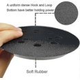 thumbnail image 3 of Almohadilla de lijado de repuesto con sistema de velcro para lijadoras orbitales DeWalt de 5 pulgadas (modelos DW420, DW421, DW423 y DW426) - Números de pieza D26451 y D26453, 3 of 5
