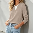 thumbnail image 4 of Fewfanhot Women's Sweaters Long Sleeve Pullover Dressy Outfits Loose Fit Business Casual Outfits Fall Fashion Clothes 2026, 4 of 8