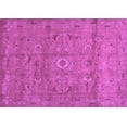thumbnail image 1 of Ahgly Company Indoor Rectangle Abstract Purple Contemporary Area Rugs, 7' x 10', 1 of 4