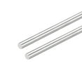 thumbnail image 1 of Unique Bargains 304 Stainless Steel Round Rods 8mm x 350mm for DIY Craft, 2 Pack, 1 of 6