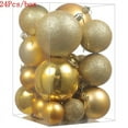 thumbnail image 2 of 24/30Pcs/box 4cm Christmas Ball Ornaments Xmas Tree Hanging Pendant Christmas Decora for Home 2025 Navidad Natal New Year Gifts (Colorful,30Pcs), 2 of 7