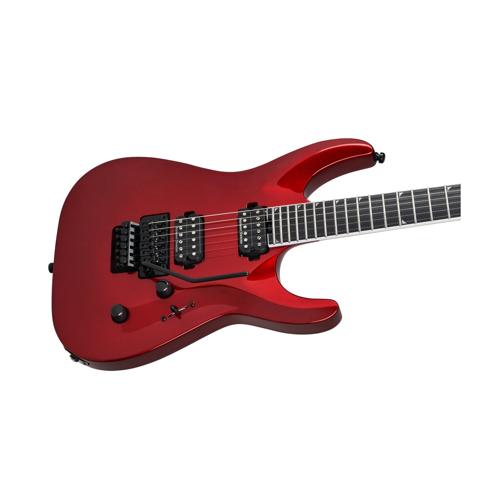Jackson Pro Plus Series Soloist SLA2 6-String Electric Guitar with Ebony Fingerboard and Gig Bag (Red Crystal)