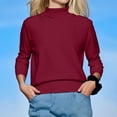thumbnail image 2 of UJNDER Slim Fit Stretchy Knitted Sweater for Women Warm Cozy Base Layer RD1 XXL, 2 of 8