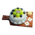 thumbnail image 3 of Pastel de casa de muñecas Hugo Artesanía de comida en miniatura 3D Escena de vida de panadería de jardín de hadas 1:6 1:12, 3 of 10