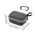 thumbnail image 2 of Sac de Transport Compact pour Mini Microphone Sans Fil Accessoire de Voyage Portable Rigide, 2 of 5