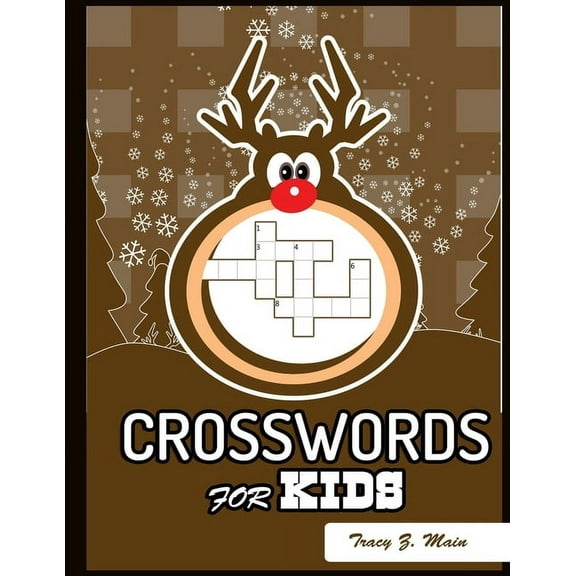 Crosswords for Kids: Large-Print Best Puzzle Book for Ages 8 and Up (Paperback)