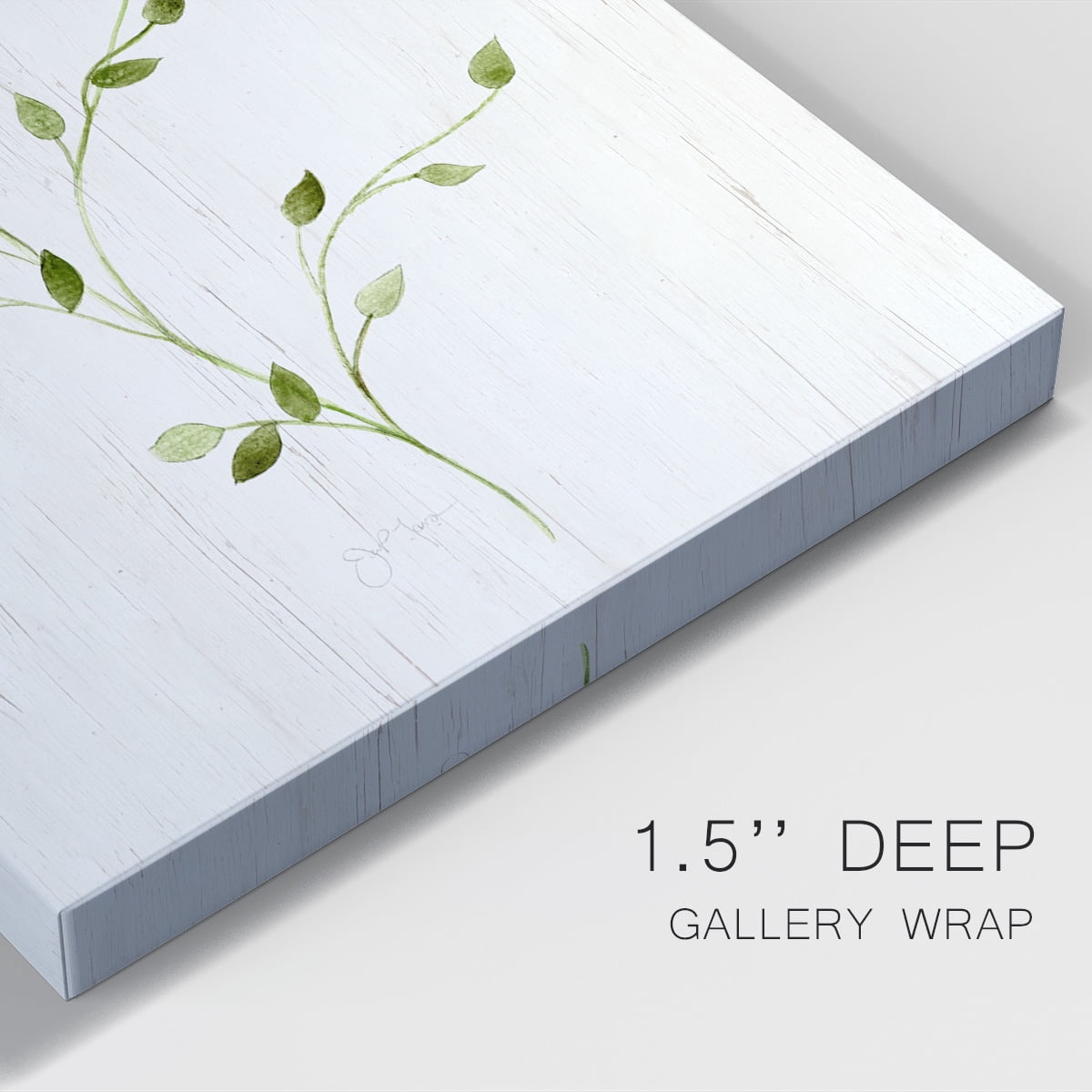 Windblown Leaves I Premium Gallery Wrapped Canvas - Ready to Hang