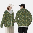 thumbnail image 4 of Lsque Yellow Floral UPF 50+ Lightweight Sun Protection Men's Women's Long Sleeve Shirt, Hoodie Performance -X-Large, 4 of 9