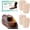 Beige, variant on Welnove Adjustable Heel Lift Inserts, 4 Layers Shoe Lifts for Leg Length Discrepancy, Heel Pain, Cushioning Support for Heel Comfort (Brown, Size L, 2 Pack)