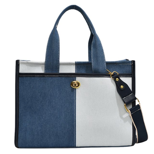 Bolso Bandolera Retro para Mujer Bolso Mezclilla para Mujer en Color (azul Claro)