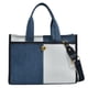 thumbnail image 3 of Bolso Bandolera Retro Mujer Contraste Color Denim Señoras Al Aire Libre Azul Oscuro Azul, 3 of 3