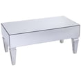 thumbnail image 4 of SEI Furniture Darien Contemporary Mirrored Storage Coffee Table, 4 of 13