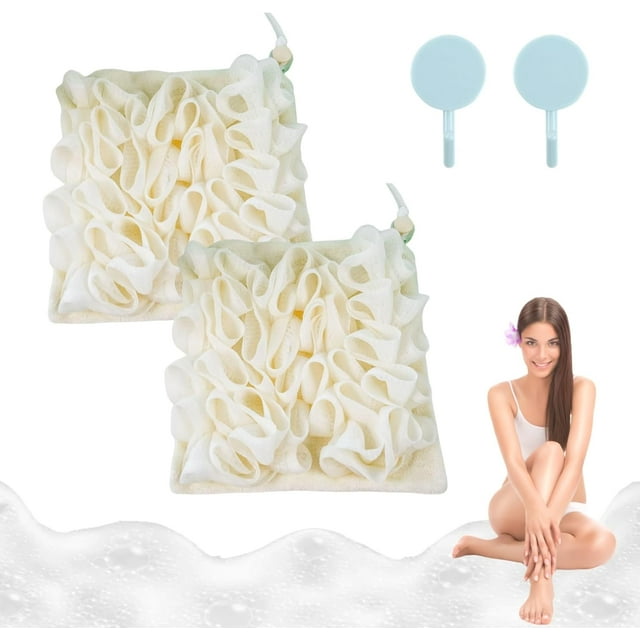 Esponja suave y toallita 2 en 1 XINYU Loufee para baño
