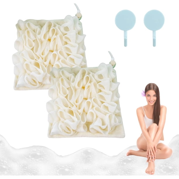 Esponja suave y toallita 2 en 1 XINYU Loufee para baño