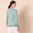 thumbnail image 3 of walmart Essentials Womens Lightweight V-Neck Sweater, 3 of 8
