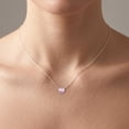 thumbnail image 4 of ChicSilver Pure 925 Sterling Silver Heart Necklace for Women October Birthstone Jewelry Graduation Mother's Day Anniversary Birthdaty Gifts for Her Wife Mom, 4 of 9