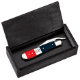 thumbnail image 6 of Case XX Knives Russlock Chevrolet Red & Blue Synthetic Pocket Knife, 6 of 6
