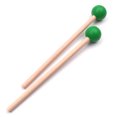 thumbnail image 2 of Baquetas Mazo Tambor 1 Par Lengüetas para Instrumento Percusión Musical Marimba, 2 of 9