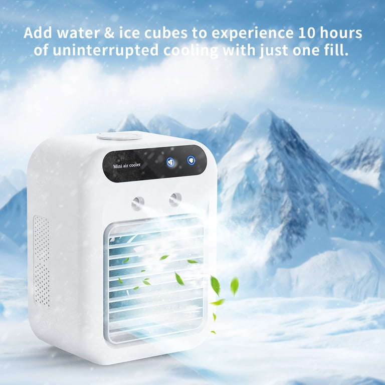Amybaby Portable Cooling Mist Fan, USB-C Rechargeable photo 2
