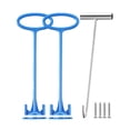 thumbnail image 1 of Pool Skimmer Basket Stainless Steel Basket Handles 2 Pack Pool Cleaning Tool for Pool Maintenance, 1 of 7