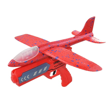 

Wowspeed Airplane Launcher Toys | LED Foam Airplane for Kids | Flight Modes Glider Flying Catapult Plane Boy Toys Birthday Gift for 4 5 6 7 8 9 10 12 Years Old Boys Girls