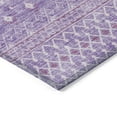 thumbnail image 4 of Addison Rugs Chantille Indoor/Outdoor Transitional Boho Lavender Washable Rectangle Rug, 1'8" x 2'6", 4 of 6
