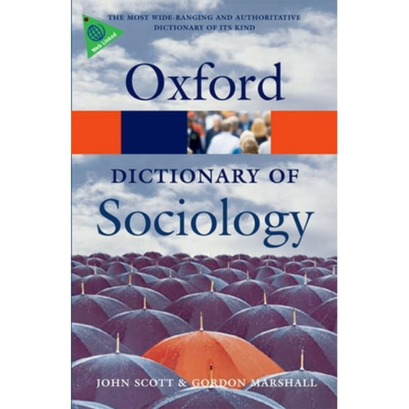 Pre-Owned A Dictionary of Sociology (Oxford Quick Reference) (Paperback) 0199533008 9780199533008