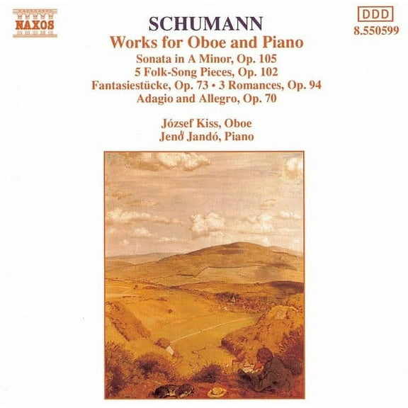 J Zsef Kiss - Oboe & Piano Works - Music & Performance - CD