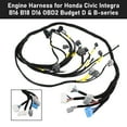 thumbnail image 2 of Arnés de motor para Honda Civic Integra B16 B18 D16 OBD2 Budget D y B-series, 2 of 11