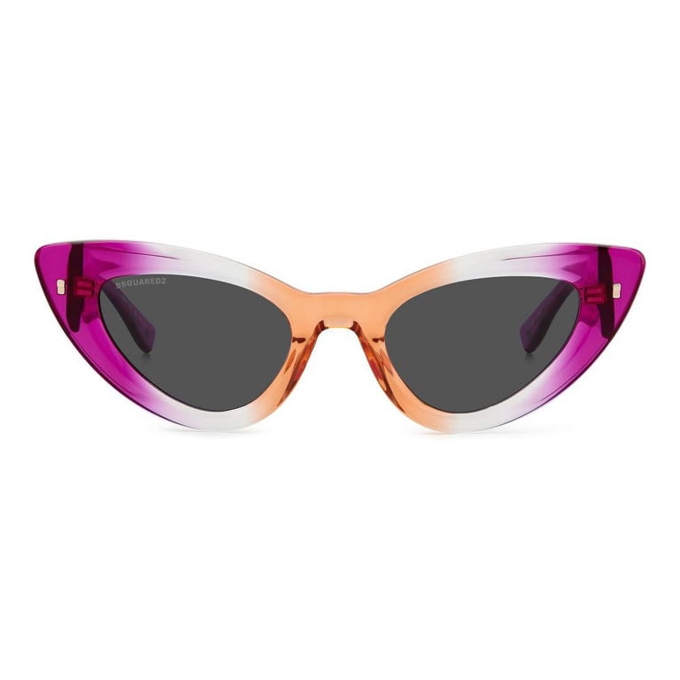 Dsquared2 - D2 0092/S, Cat Eye acetate women VIOLET ORANGE  display picture 2