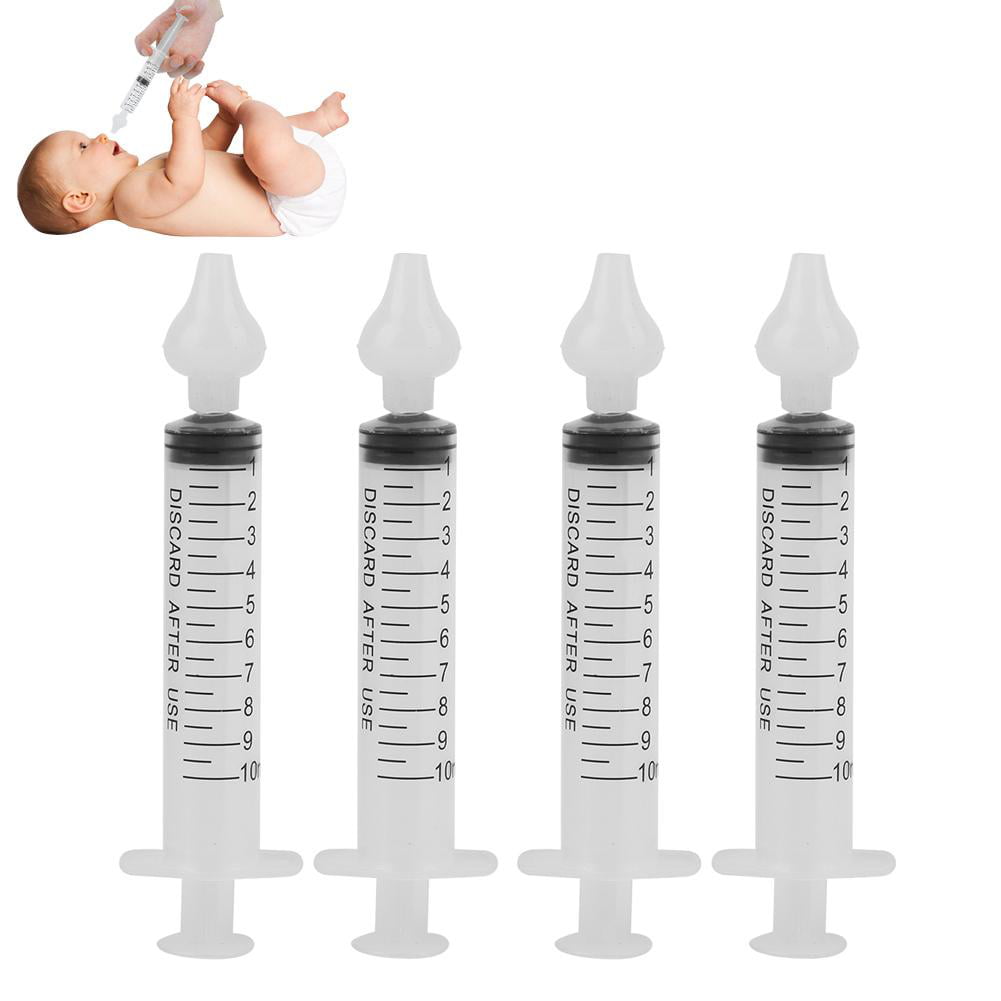 OTVIAP 2 Box Professional Syringe Baby Nasal Irrigator Portable Infant Nose Cleaner Rinsing