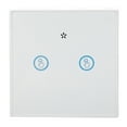 thumbnail image 3 of Kozecal Interrupteur Tactile Sans Fil Intelligent, Télécommande DC3.0V Sans Fil Interrupteur Mural Tactile Étanche 433MHz pour Intérieur Maison, 3 of 8