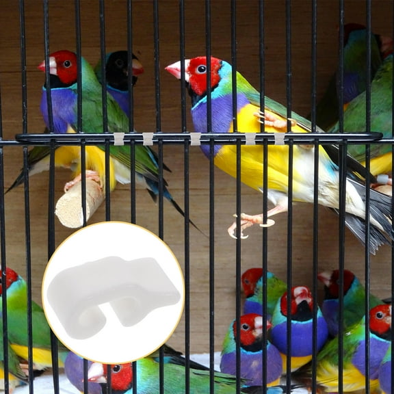 Raindrops 40pcs Plastic Wire Cage Clips Dog Crate Lock Cat Cage Accessories Latch Buckle Lock Snap Detachable Connector Clamp For Diy Gate Rabbit Cages Yard Kitten Puppy