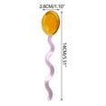 thumbnail image 2 of Colorful Glass Coffee Spoons with Ergonomic Wave Handles for Desserts and Hot Drinks, 2 of 6