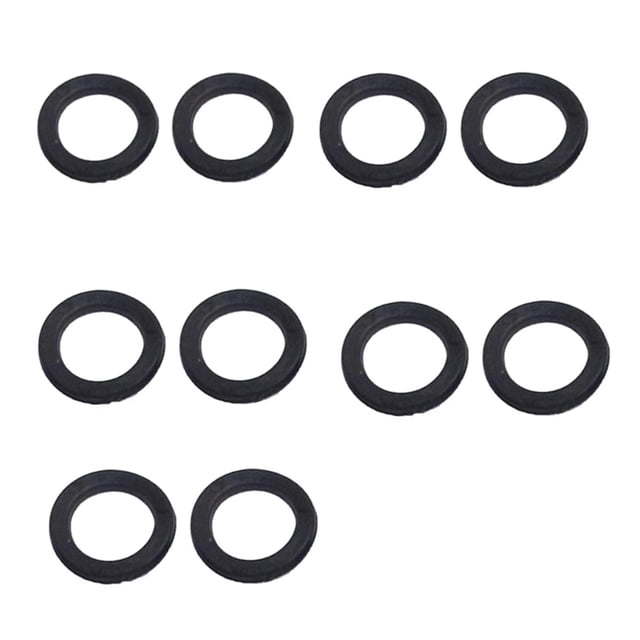 10 Pcs Replacement orings / rubber washers for 1" spinlock Dumbbell Nut
