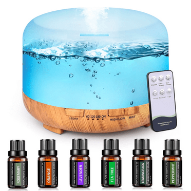 Weljoy Zen Rain Cloud Night Light, Essential Oil Diffuser, Relaxing ...