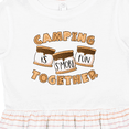 thumbnail image 4 of Inktastic Camping is S'more Fun Together-s'mores Girls Toddler Dress, 4 of 5