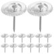 thumbnail image 3 of 100Pcs Clear Whiteboard Tacks Clear Pushpins Thumb Tacks Bulletin Thumbtacks Map Thumbtacks, 3 of 4