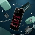 thumbnail image 4 of DistinctInk Clear Case for Apple iPhone 15 PLUS (6.7" Screen) - Beauty Face Beauty Heart, 4 of 9