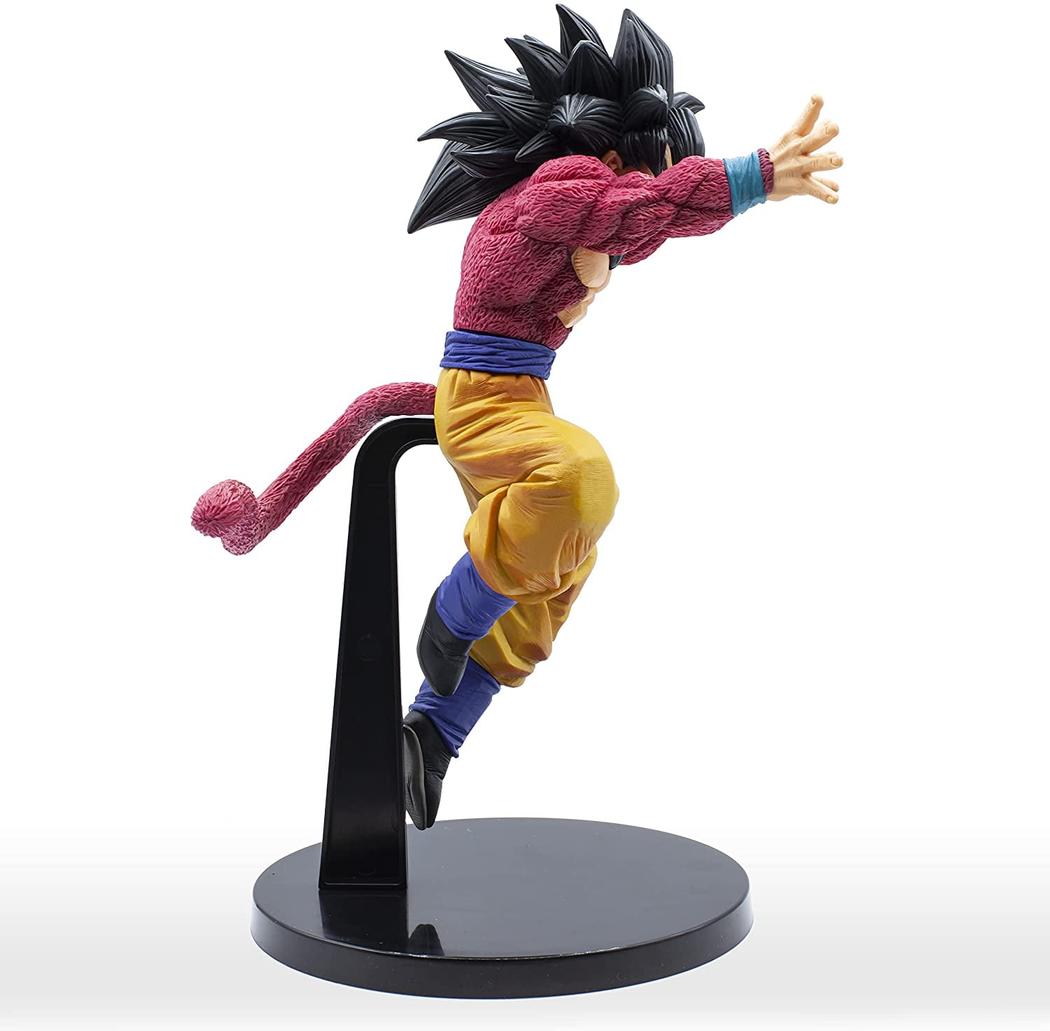 Anime Dragon Ball Z Super Saiyan 4 Goku Single Hand Blast Figure Statue Toy  Gift