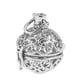 thumbnail image 2 of Difusor magnético con medallón hueco para aceite esencial, colgante de perfume para collar Plata, 2 of 8