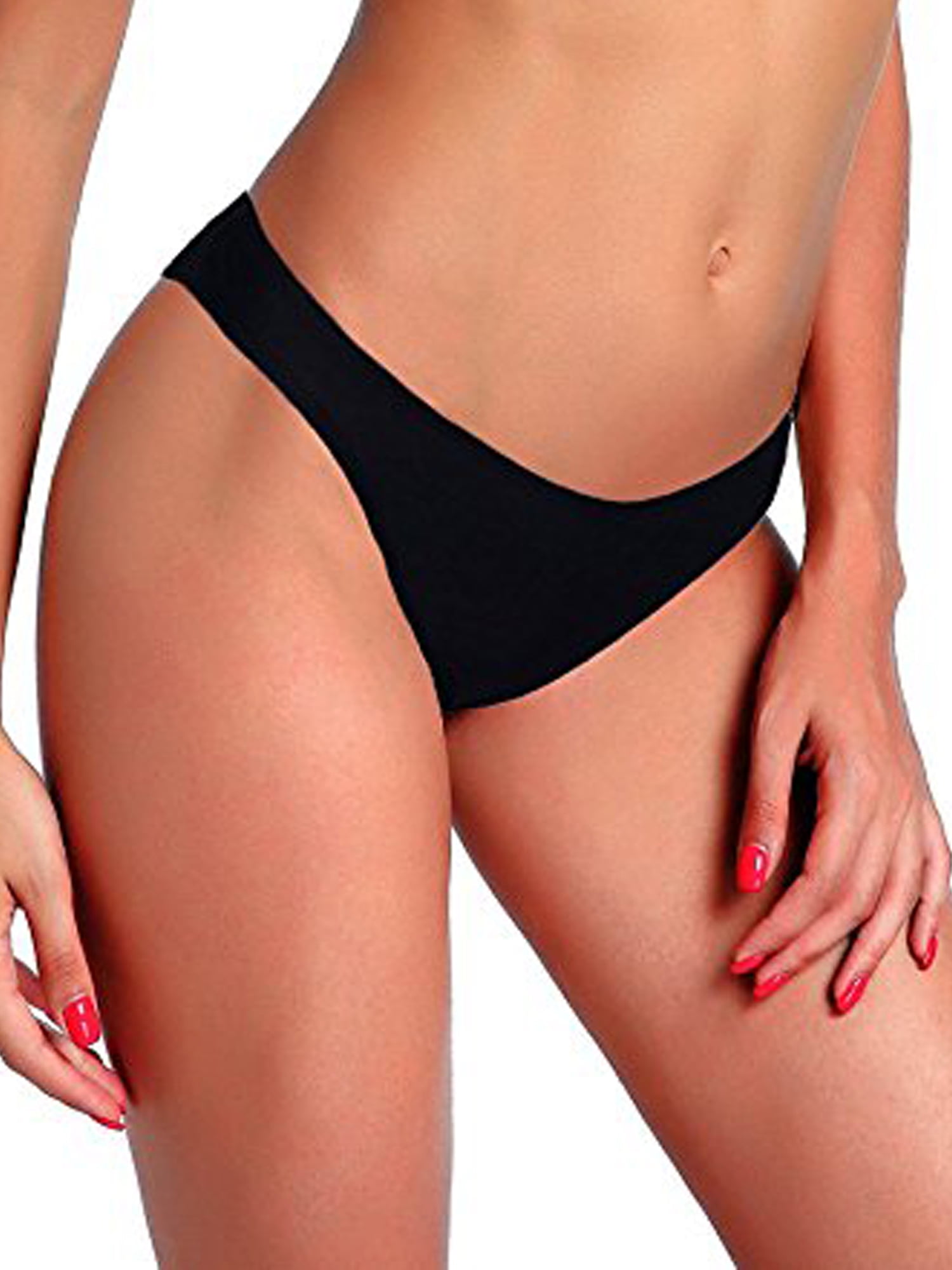 walmart black bikini bottoms